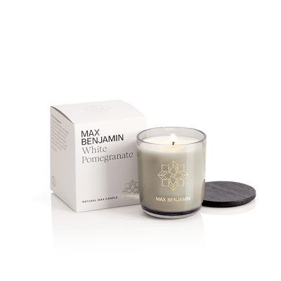 Max Benjamin White Pomegranate Candle
