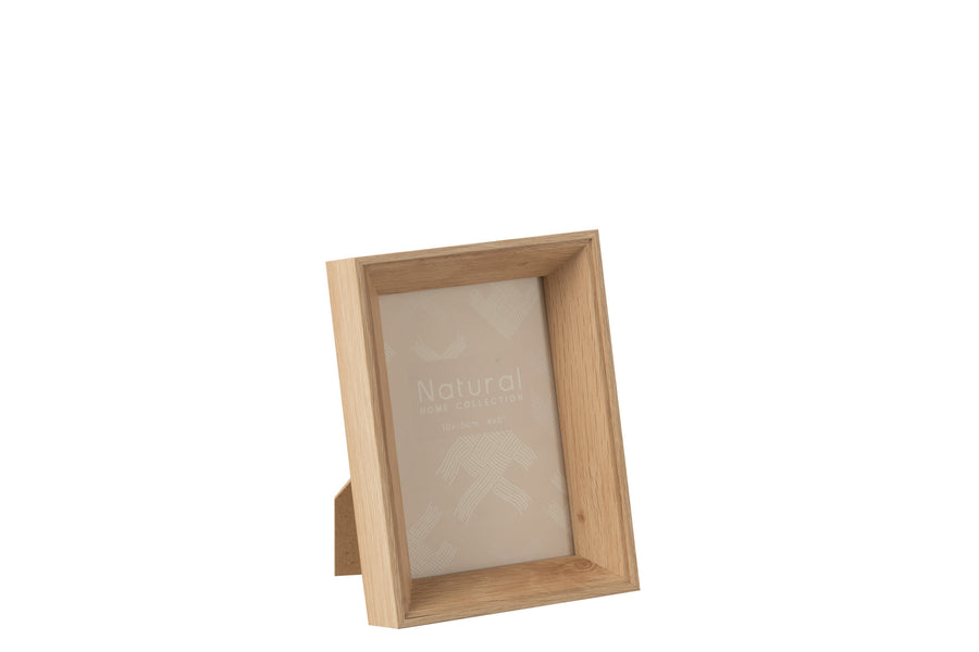 Photo Frame 10X15 Depth Mdf Natural