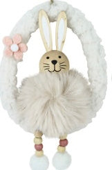 hanging rabbit fluffy