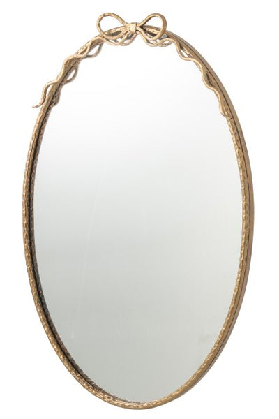 Wall Mirror Knot Iron Gold