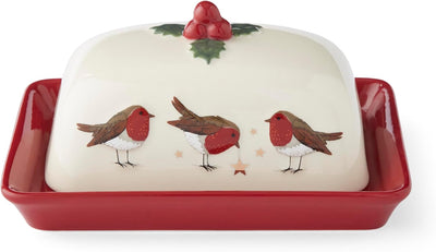 Cooksmart Robin's Retreat Butter Dish