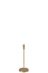 Candlestick Metal Gold Small