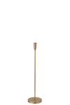 Candlestick Metal Gold Medium
