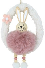 hanging rabbit fluffy