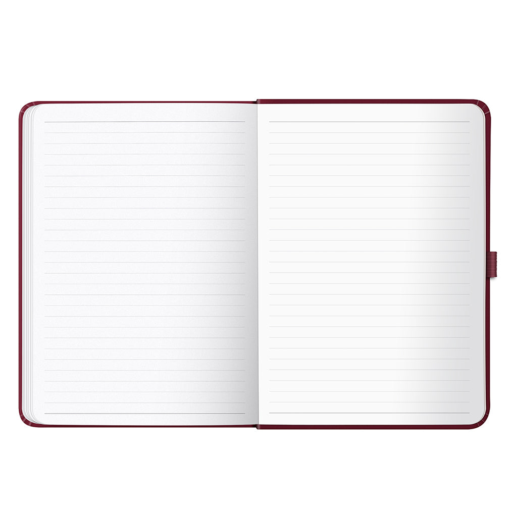 Dual Schedule Day a Page Diary 2027 Burgundy