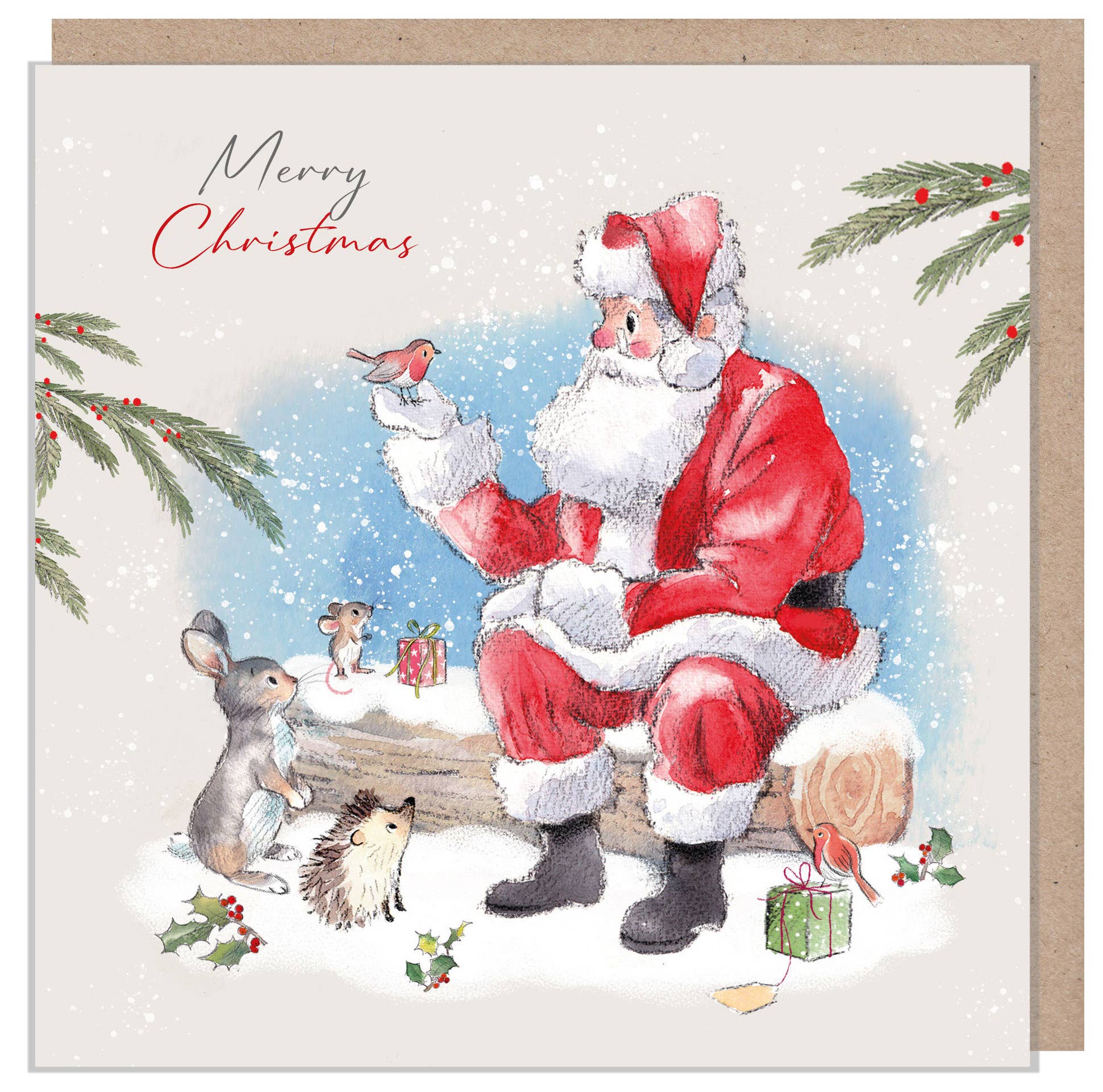 Christmas Card - Wintery Tails - WT04