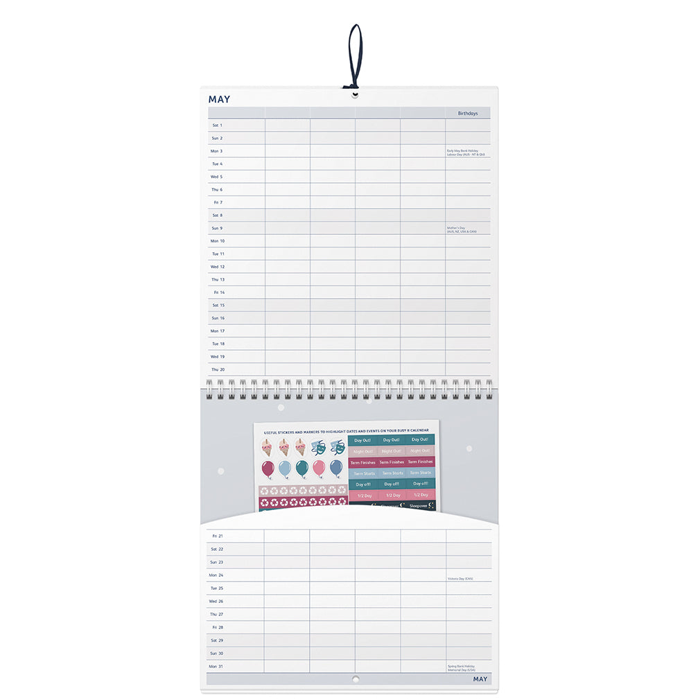 Family Calendar 2027