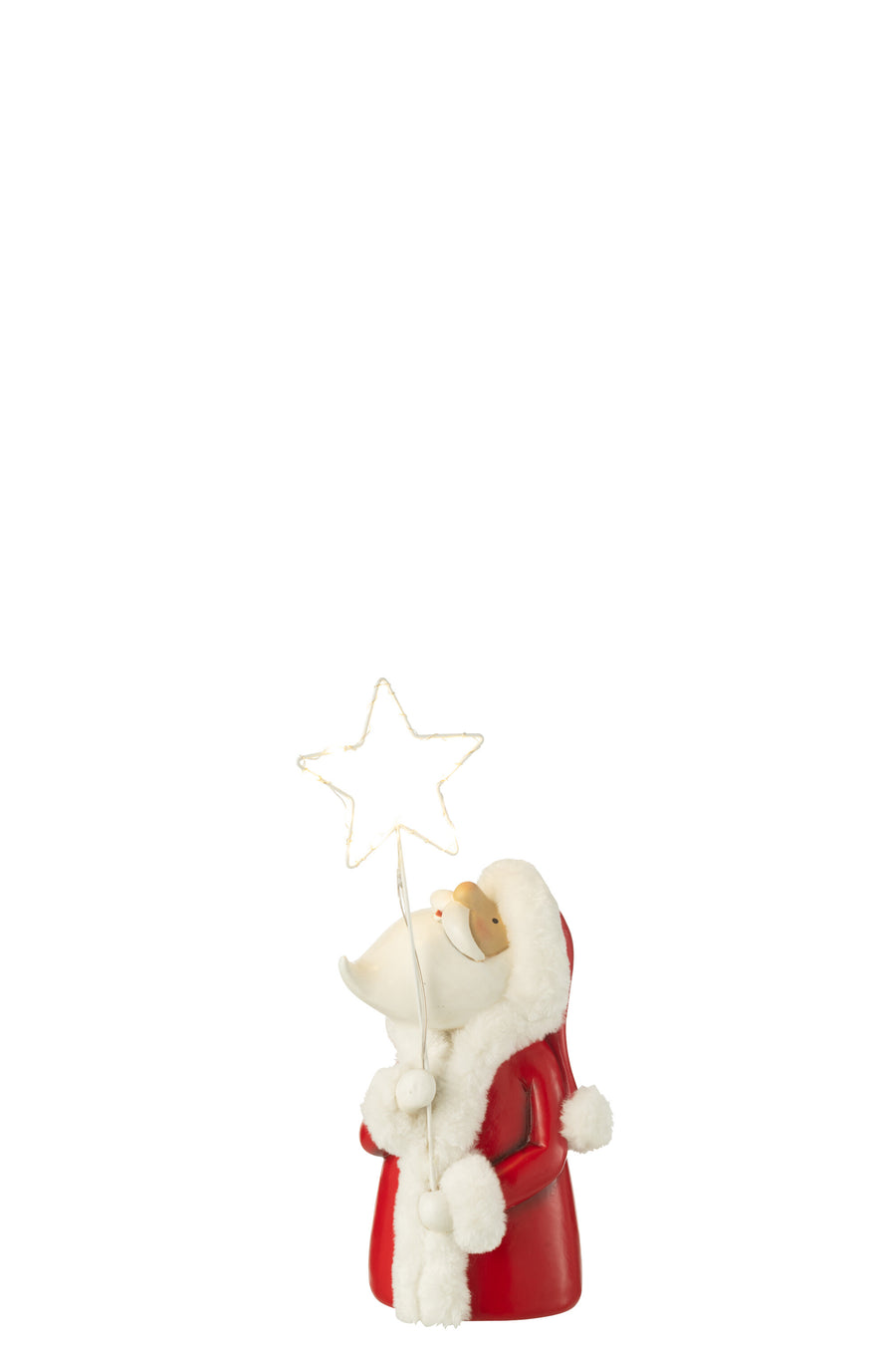 Santa Led Star Resin