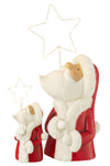 Santa Led Star Resin