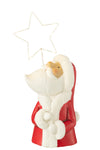 Santa Led Star Resin