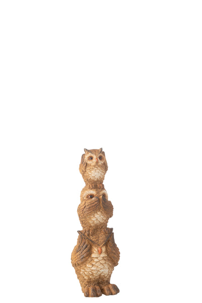 Owls On Shoulder Magnesium Brown