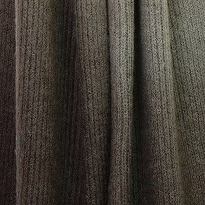 Oliver Khaki green ombre Knit Scarf