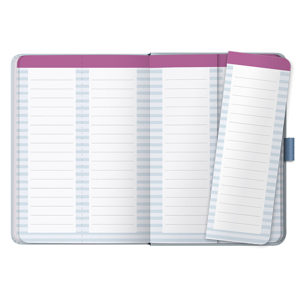 A6 To Do Diary 2026 Blue Graphic