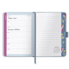 A6 To Do Diary 2026 Blue Graphic