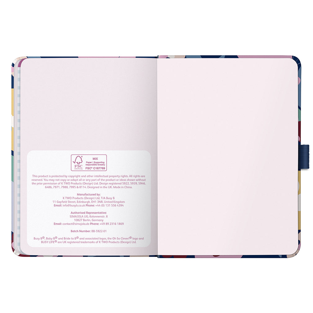 A6 To Do Diary 2026 Floral