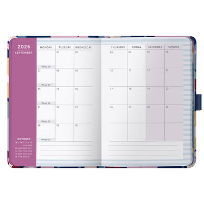 A6 To Do Diary 2026 Floral