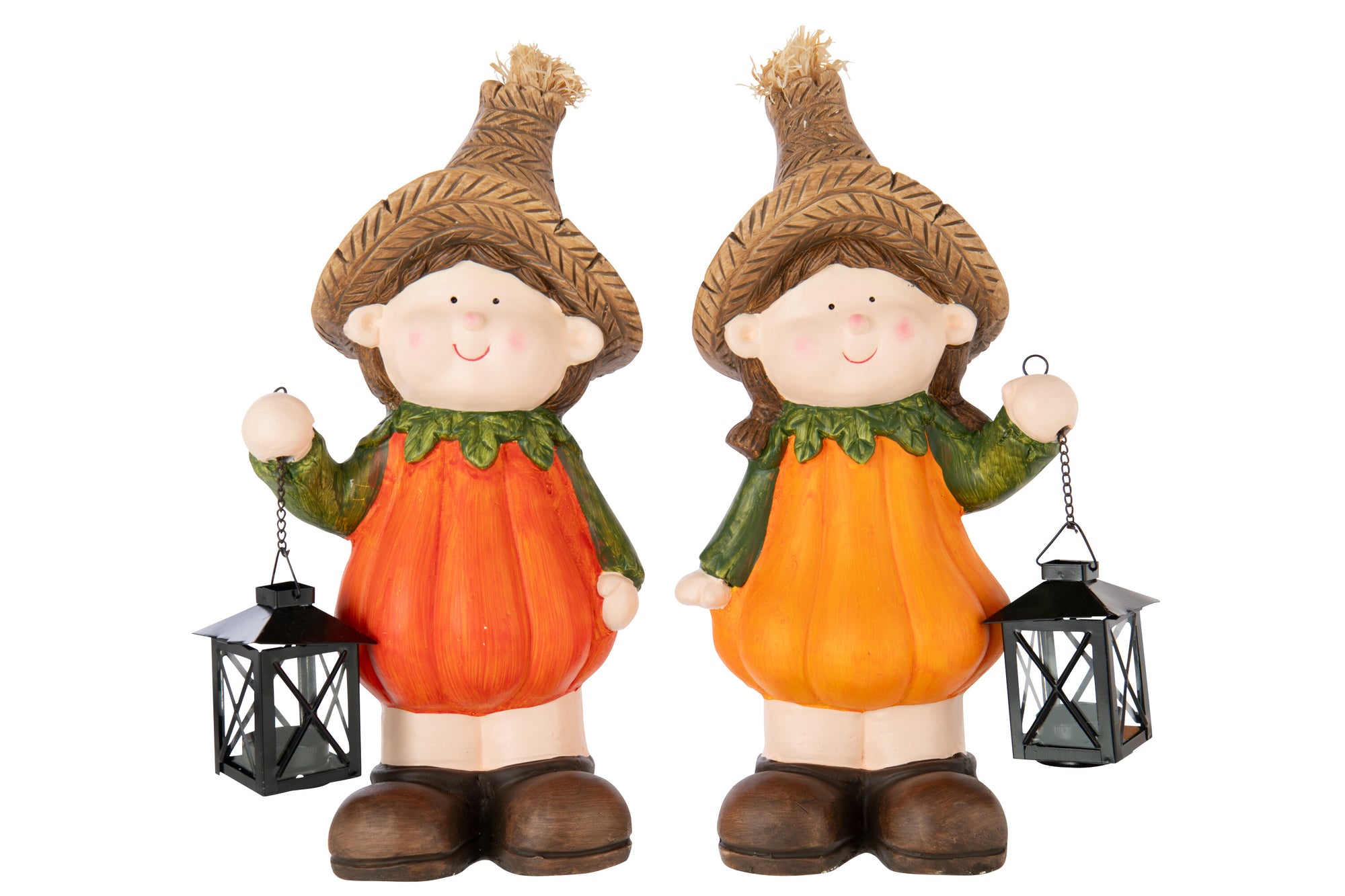 Child Pumpkin+Lantern