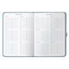 Dual Schedule Day a Page Diary 2026 Powder Blue