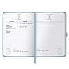 Dual Schedule Day a Page Diary 2026 Powder Blue