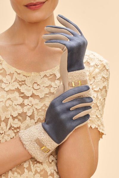 Audrey Gloves - Denim