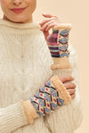 Ladies Kristi Wrist Warmers - Cream