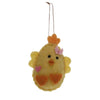 Egg yellow chick felt hand made