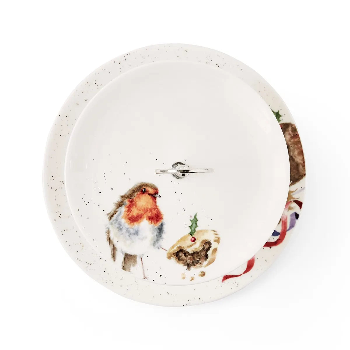 Wrendale Designs Robin & Bunny Cake Stand