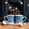 Woodland Tales Mug & Tray Set, French Blue