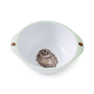 Little Wren 2 piece Divided Plate and Bowl Set