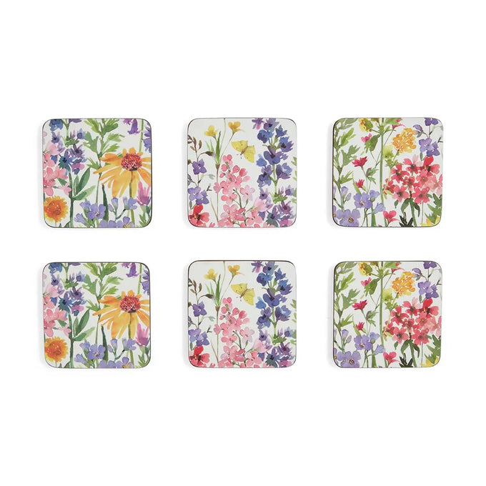Wildflowers Coasters - Set of 6