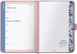 A6 To Do 2024 Diary Pink