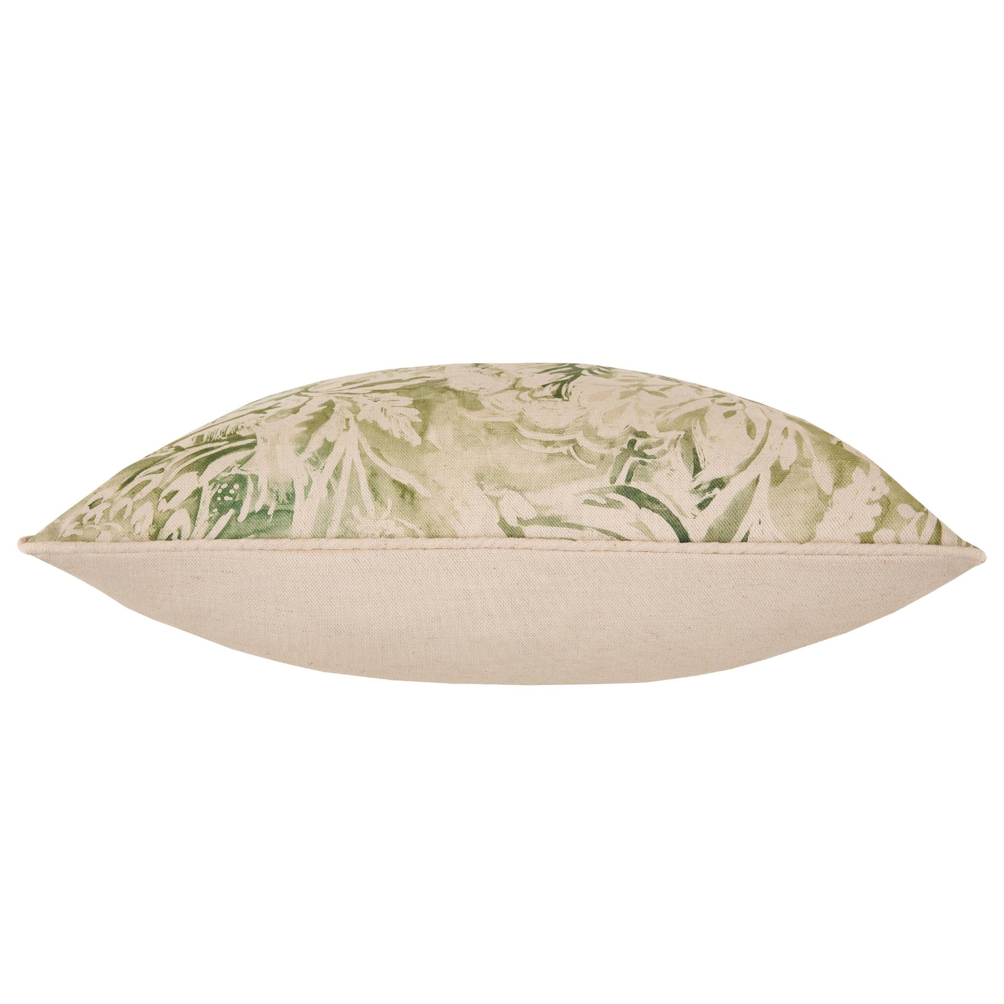 Rothesay Printed Piped Cushion Meadow: Meadow / Feather Filled / 43 x 43cm