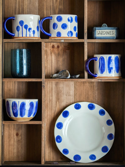 Linora Mug, Blue, Stoneware