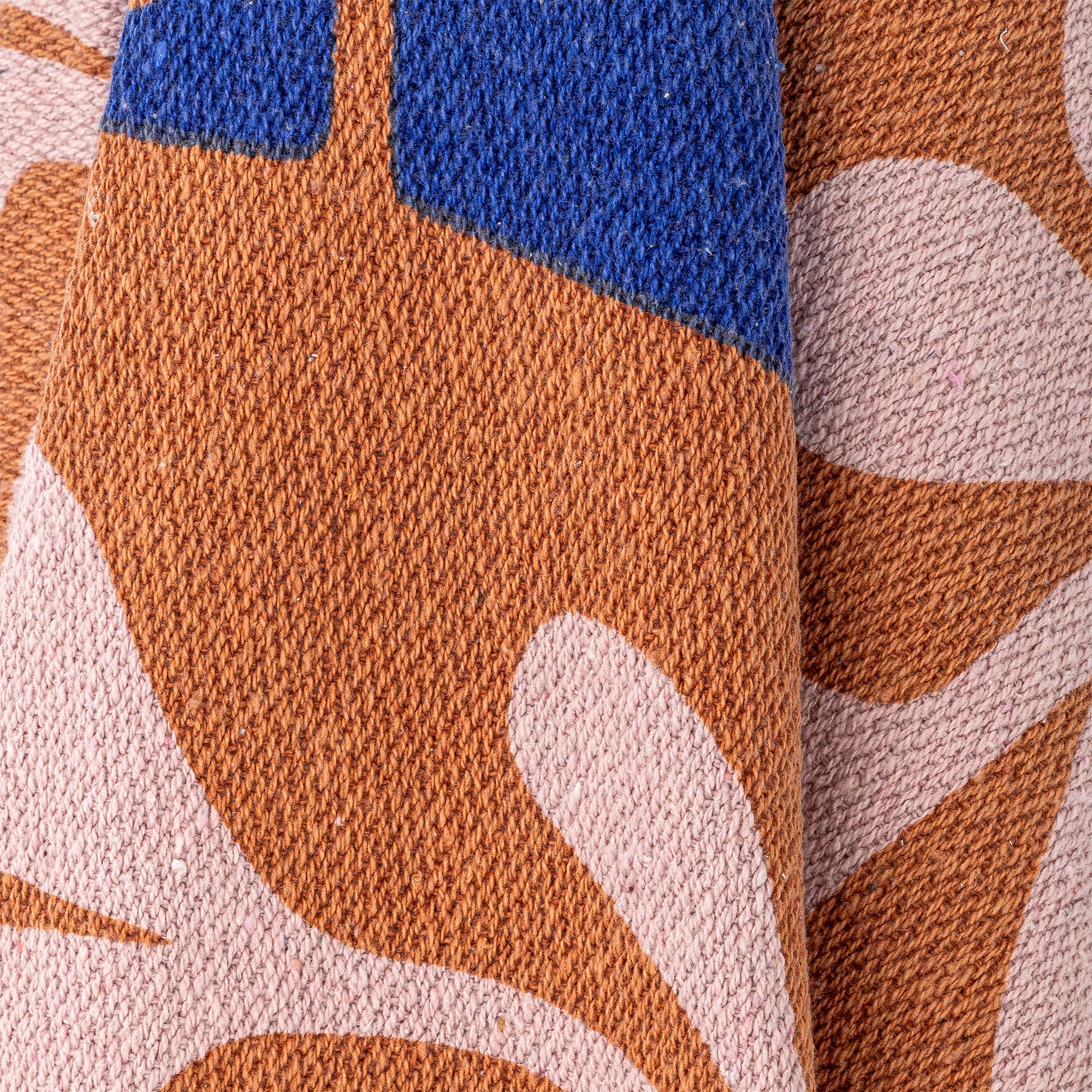 Atle Throw, Brown, Recycled Cotton