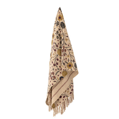 Eydis Throw, Nature, Recycled Cotton