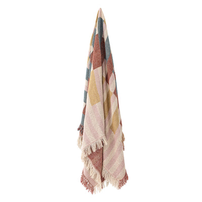 Lane Throw, Multi, Recycled Cotton