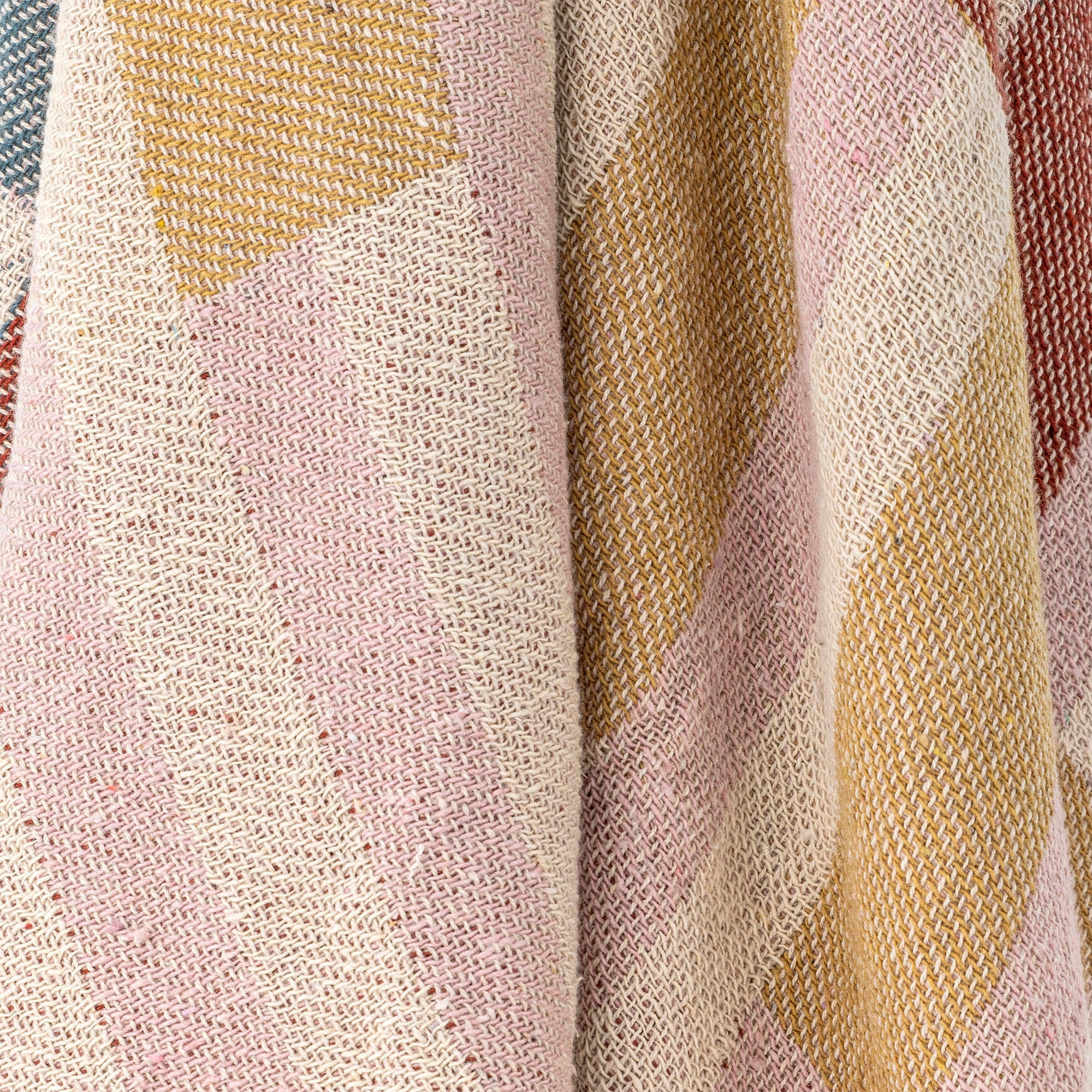 Lane Throw, Multi, Recycled Cotton