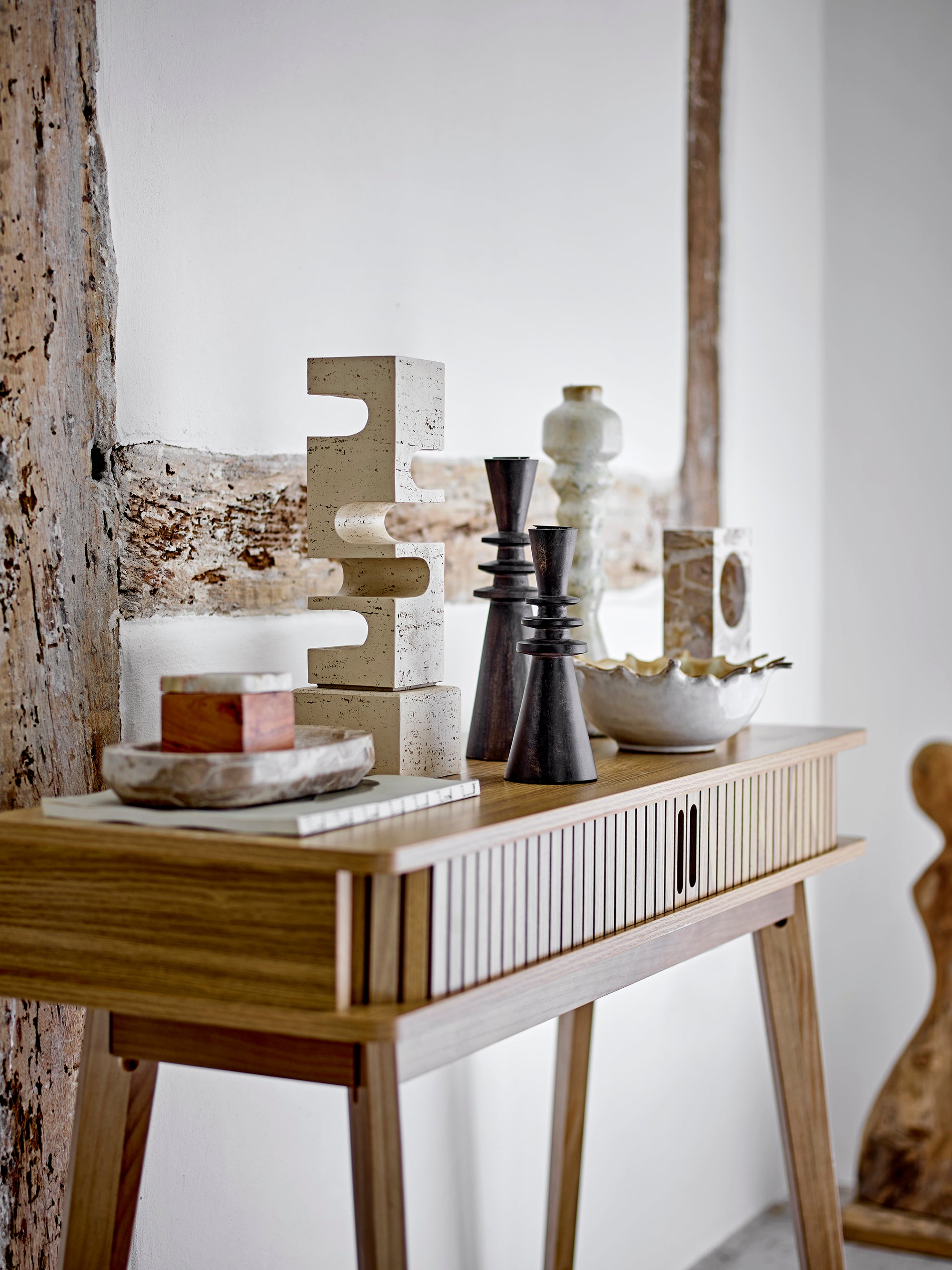 Salento Console Table, Nature, MDF