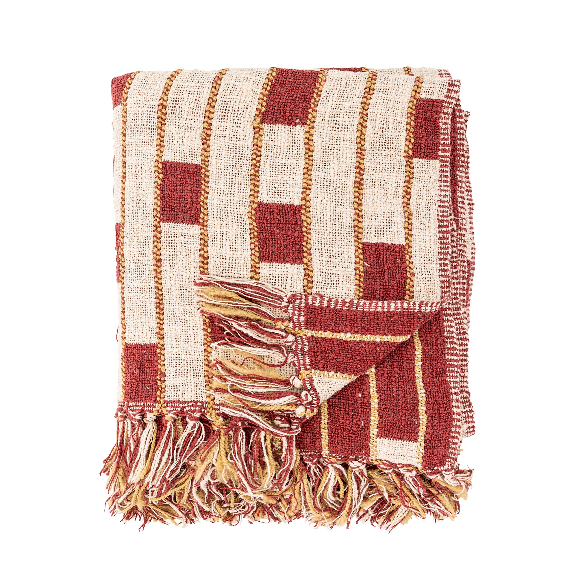 Cang Throw, Red, Cotton