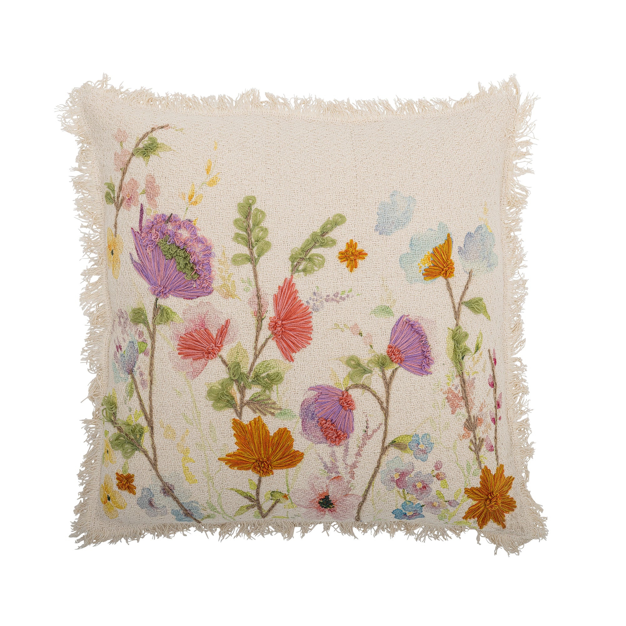 Pogni Cushion, Nature, Cotton