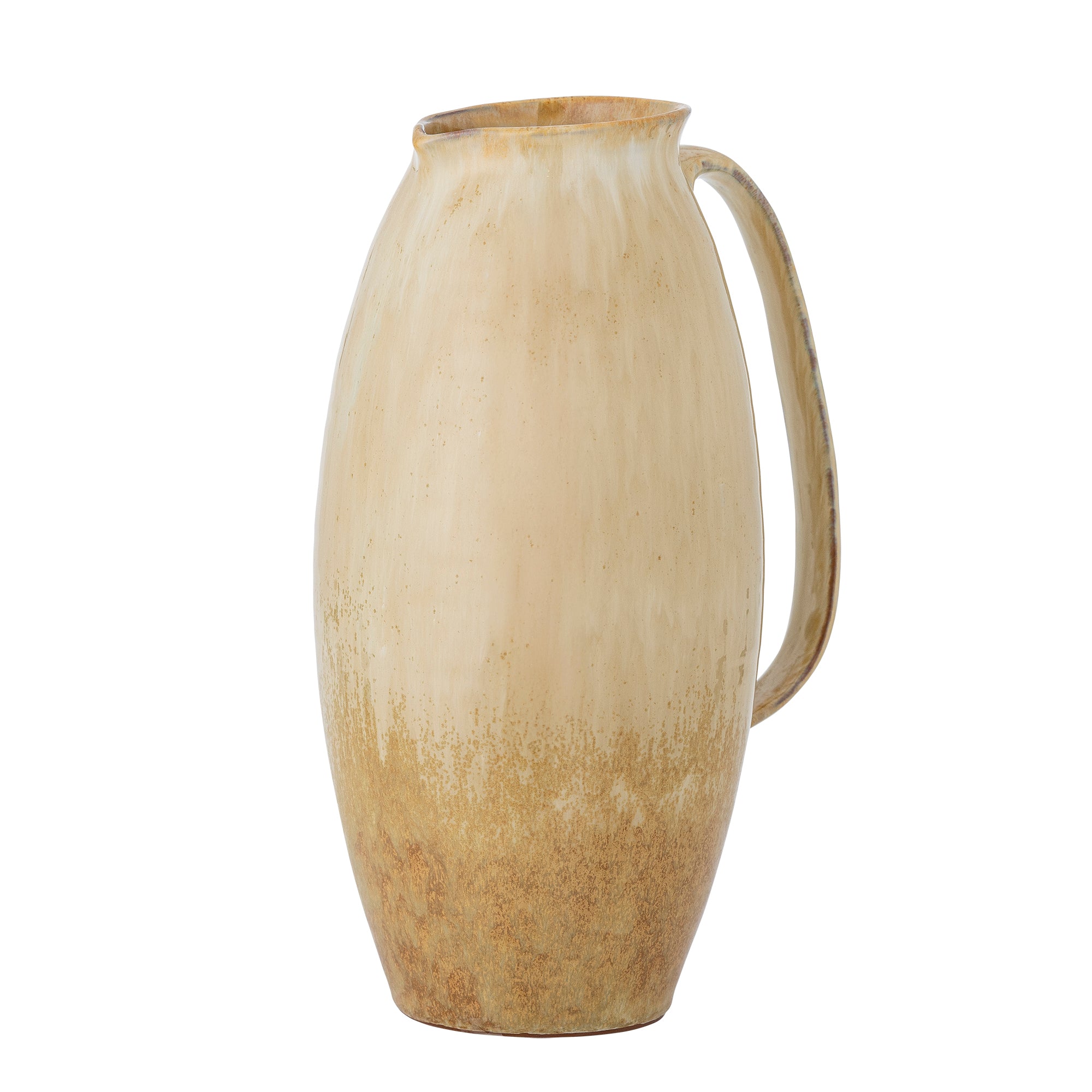 Saskia Jug, Yellow, Stoneware