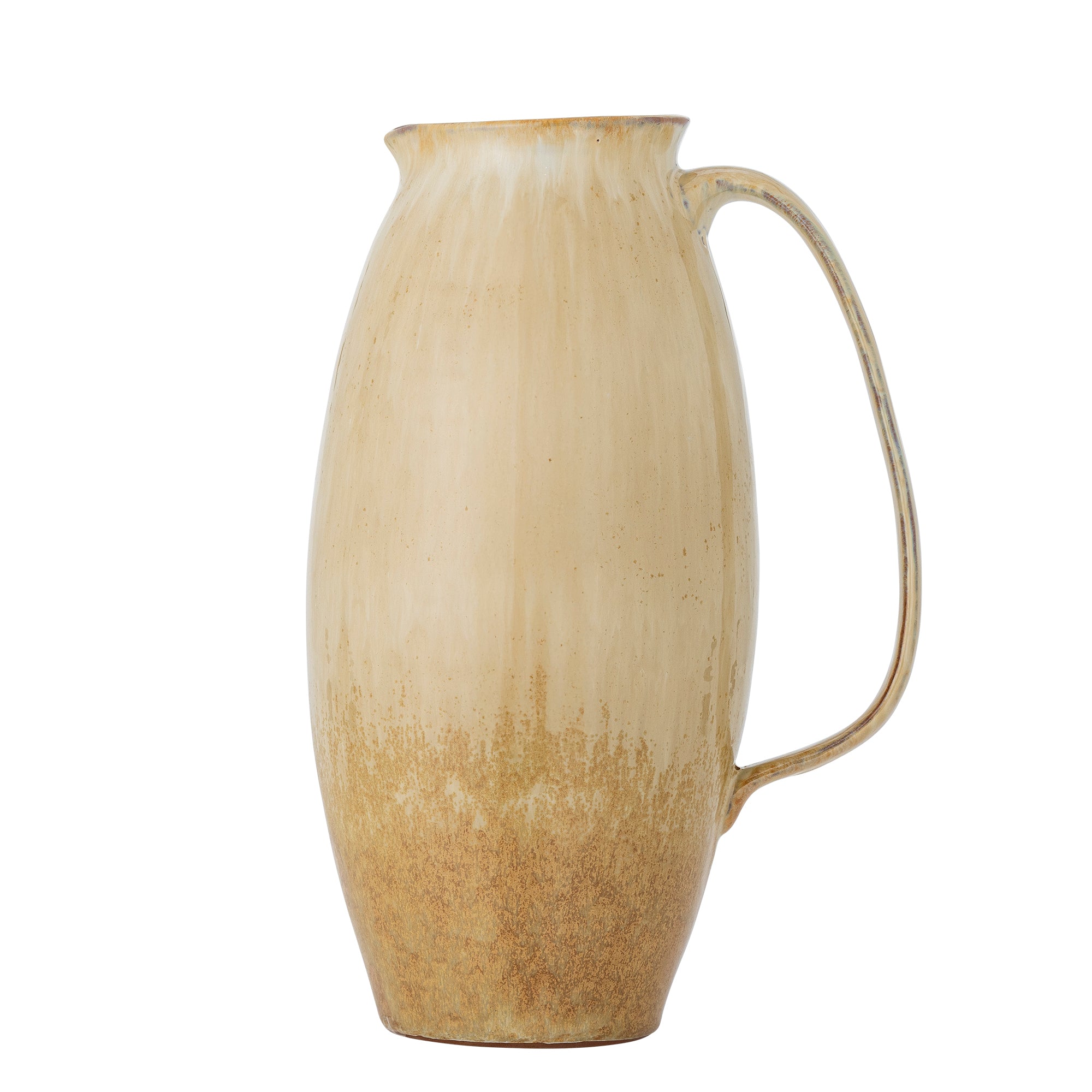 Saskia Jug, Yellow, Stoneware