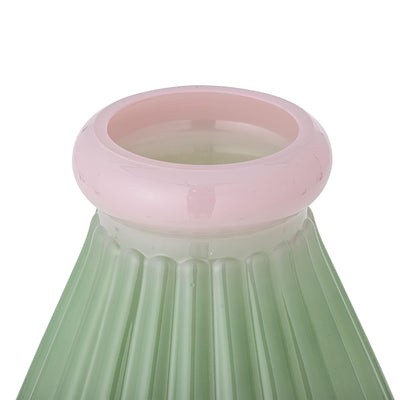 Judith Vase, Green, Glass