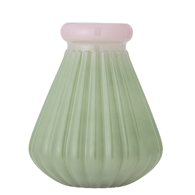 Judith Vase, Green, Glass