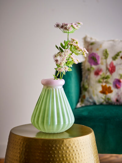 Judith Vase, Green, Glass