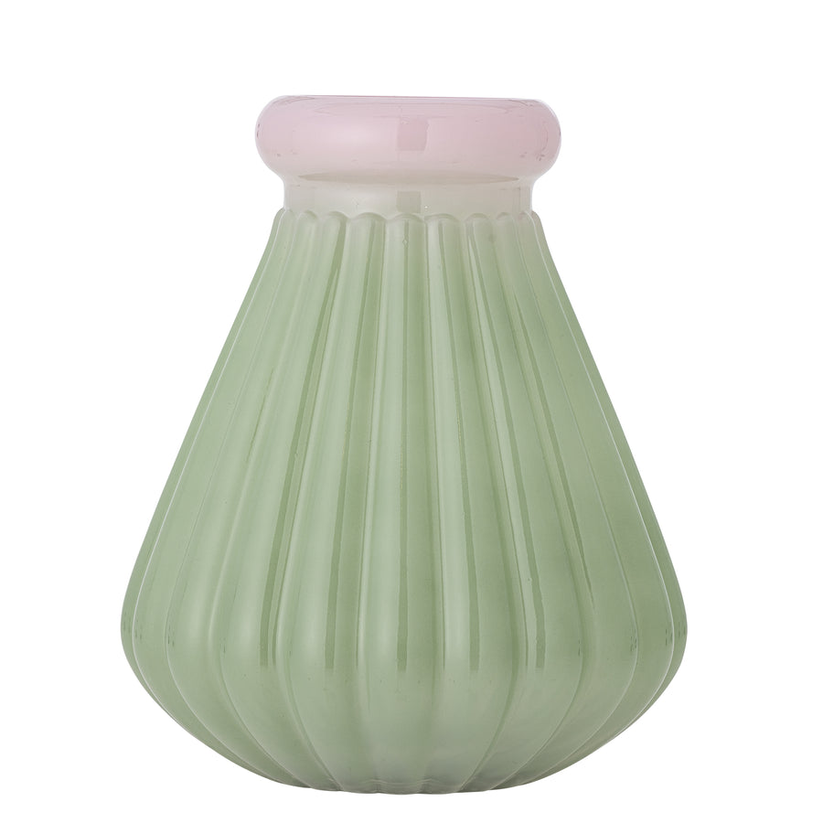 Judith Vase, Green, Glass