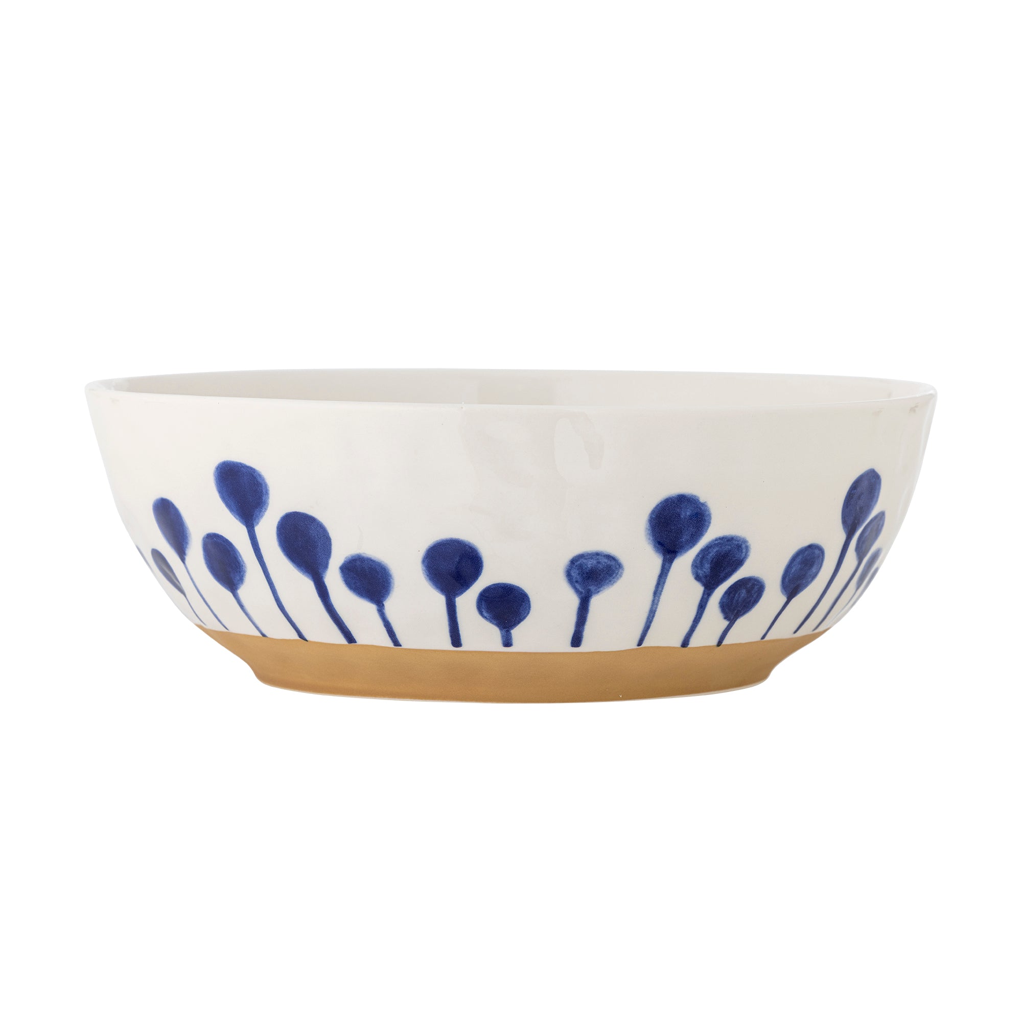 Linora Bowl, Blue, Stoneware