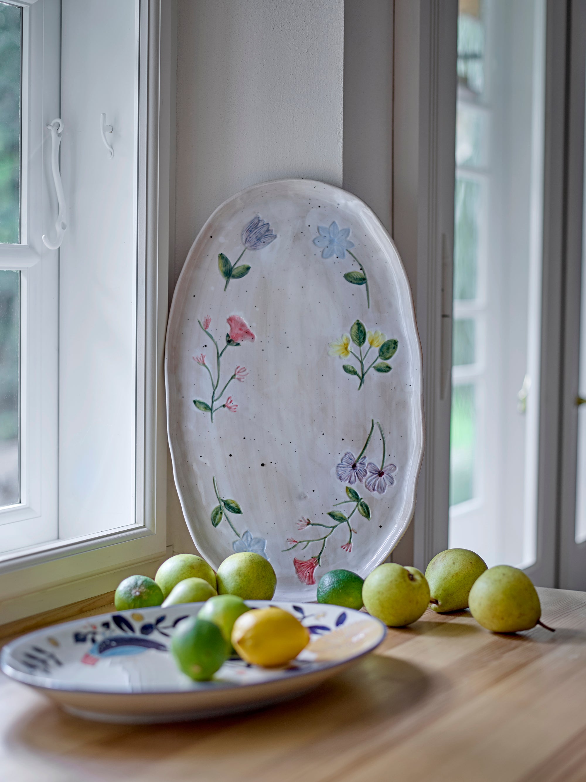 Camilla Serving Plate, Multi, Stoneware