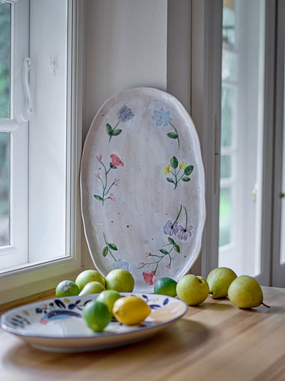 Camilla Serving Plate, Multi, Stoneware