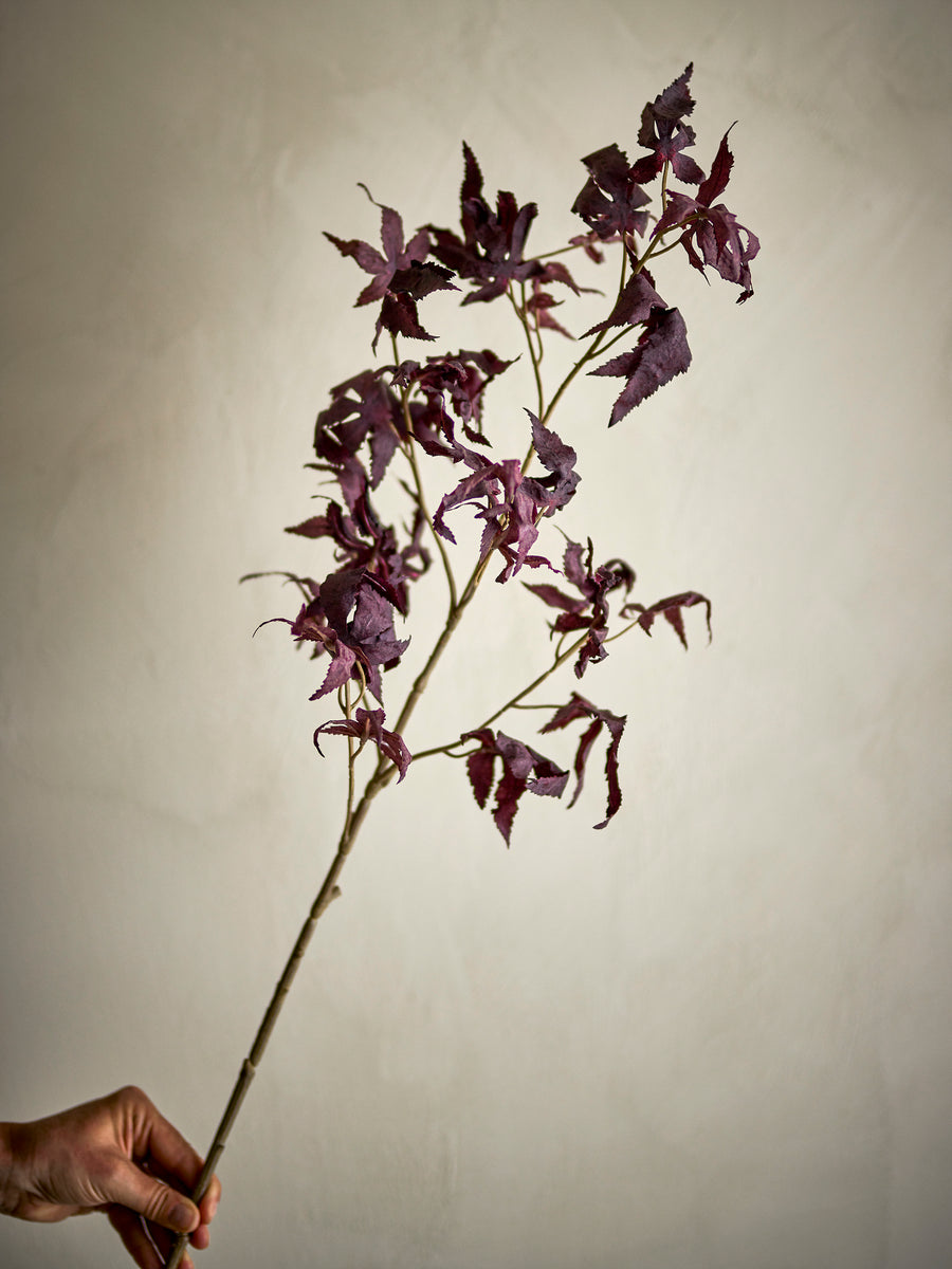 Purple Maple Stem, Artificial Flowers